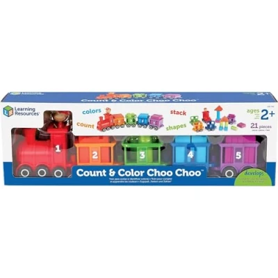 Imagen de Trenecito de números y colores Count &amp; Color Choo Learning Resources