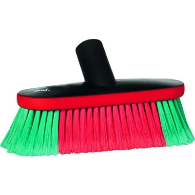 Imagen de Vikan 526952 Cepillo para Automóvil, con El Paso Del Agua, 230 mm Longitud, Suave/Partido, Negro