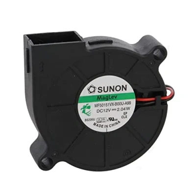 Imagen de Sunon MF50151VX A99 Ventilador radial (50 x 50 15 mm, CC 12 V, 6000 rpm, 42 dBA, 2 hilos)