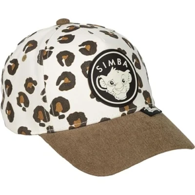 Imagen de CERDÁ LIFE&#039;S LITTLE MOMENTS Gorra con Visera de El Rey León Color Marrón Medida 57 cm Elaborada Algodón y Poliéster Estampado Simba Producto Original