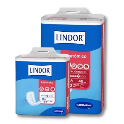 Imagen de LINDOR ANATOMICO NOCHE 80 UDS