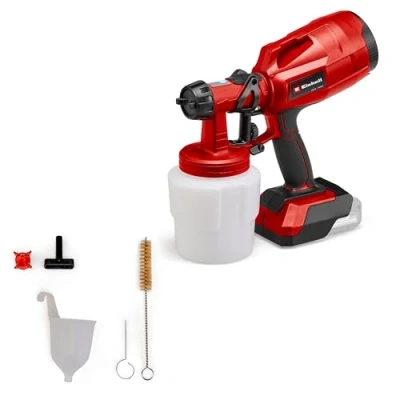 Imagen de Einhell Sistema de pulverización pintura con batería TC SY 18/60 Li Solo Power X Change (iones Li, 18V, recipiente 800 ml, incl. boquilla 2,0 y 2,5 mm, envío sin ni cargador)