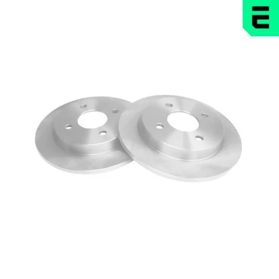 Imagen de OPTIMAL BS 1550C Disco de freno Eje trasero 253 10 4/4 macizo revestido FORD: Focus Mk1 Hatchback, FIESTA 6, 5