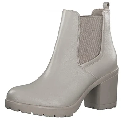 Imagen de MARCO TOZZI 2 25414 29, Botas estilo Chelsea para Mujer, Beige (Cream), 40 EU