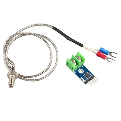 Imagen de HALJIA Termopar tipo K con sensor de temperatura Compatible Arduino Raspberry Pi. Código MAX6675.