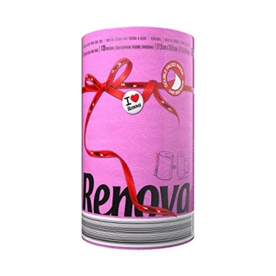 Imagen de RENOVA Rollo de Cocina Red Label Fucsia
