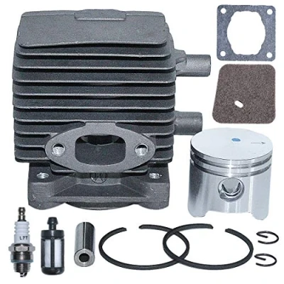 Imagen de AUMEL Kit Pistón Cilindro 34MM para Stihl Trimmer FS75 FS80 FS85 HS75 HS80 HS85 HL75 HL75K HT70 FC75 FC85 FH75 FR85 HT75 KA85 KR85 KW85 SP81 SP85 Reemplace # 4137 020 1202/4137 1201.