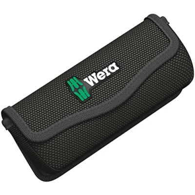 Imagen de Wera 9455, Bolsillo Vacío Para Juegos De Herramientas Unisex Adulto, Negro (Black), 155 X 65 Mm