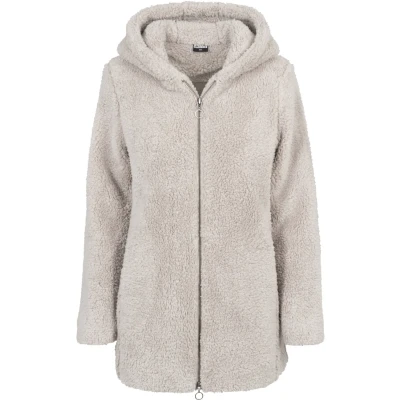 Imagen de Urban Classics Ladies Sherpa Jacket Abrigo de invierno, Mujer, Talla: Large, Sand