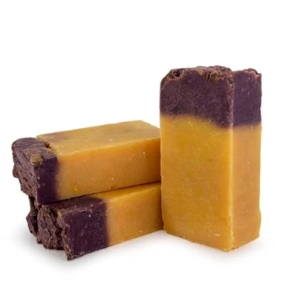 Imagen de Pack 5 Jabón Natural de Azufre Ayuda a combatir el acné Indicado para piel y cabello muy grasos Aclara las manchas la