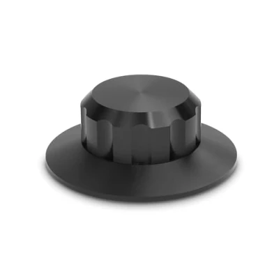 Imagen de Dynavox Abrazadera para Disco de Vinilo VC150, Fijar el Tocadiscos Vinilo, Aluminio, Color Negro