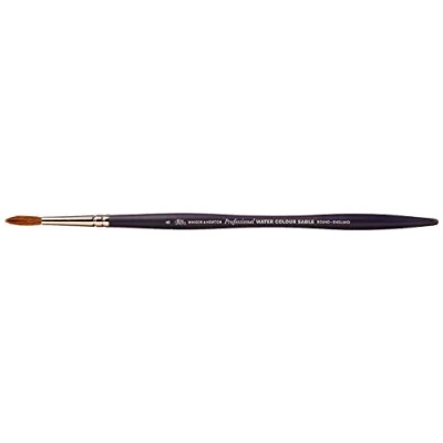 Imagen de Winsor &amp; Newton Water Colour Sable Pincel Acuarela, Nº6, Redondo