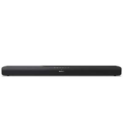 Imagen de Sharp HT SB100 Barra de Sonido 2.0 Bluetooth, HDMI ARC/CEC, USBPlayback y 75W Potencia Total, Color Negro, 80 cm