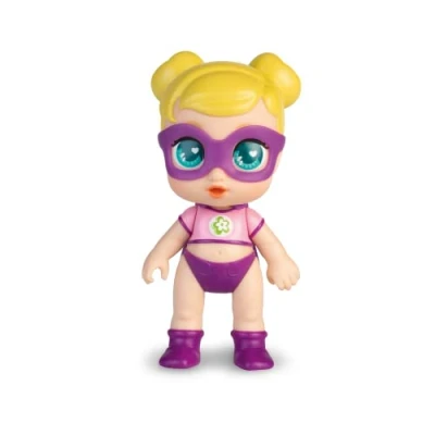 Imagen de SUPER CUTE LITTLE BABIES Mini muñeca súper Linda: Sofi, articulada de 12 cm con Traje superhéroe, y Accesorios, muñecas adecuadas para Edades 4 años en adelante