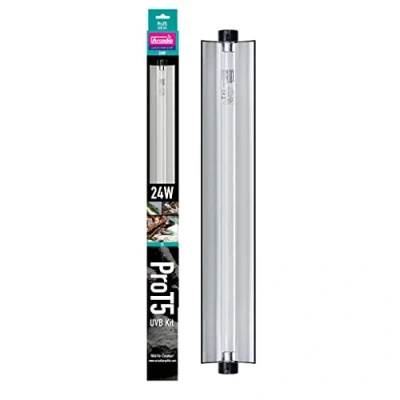 Imagen de Arcadia 584507 Pro T5 Kit UVB (24 W, con 14% Tubo de dragón, 57,5 x 6 4,5 cm)