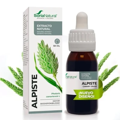 Imagen de Soria Natural Alpiste Extracto en Gotas Propiedades Nutritivas Apoya la Salud Cardiovascular 100% Favorece del Corazón Frasco de 50 mL