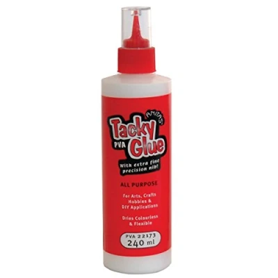Imagen de anitas Pegamento PVA pegajoso, Blanco, 240 ml,