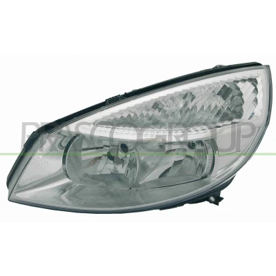 Imagen de PRASCO RN0324904 Faros izquierda H7/H1, H7, H1 transparente para circulación por la derecha con portalámparas sin servomotor reg. alcance luces