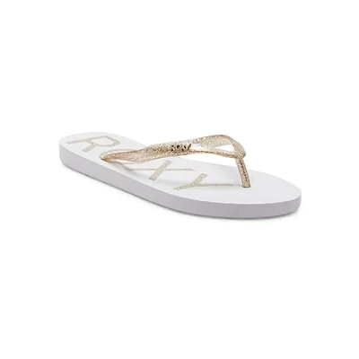 Imagen de Roxy Viva Sparkle, Sandalia Mujer, Champagne Blanco, 42 EU
