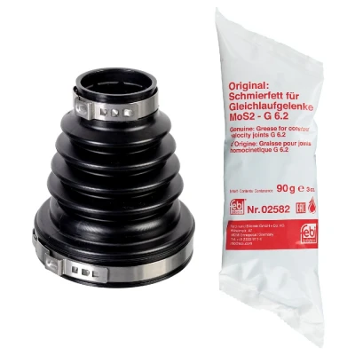 Imagen de FEBI BILSTEIN 176073 Fuelle Palier lado de engranaje, Eje delantero, derecha Elastéros poliestéricos, termoplásticos PEUGEOT: 208 II Hatchback