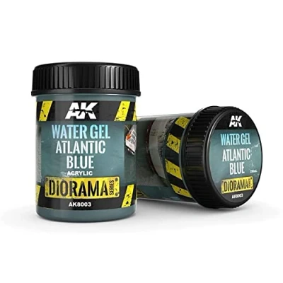 Imagen de AK Interactive Water Gel Atlantic Blue 250ml.