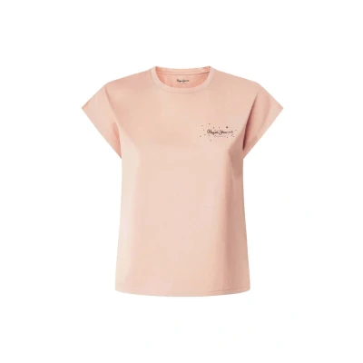 Imagen de Pepe Jeans Lorena Camiseta estampada, Mujer, Talla: Large, Washed pink