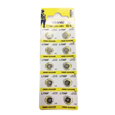 Imagen de Vinnic AG3 L736 192 Pilas alcalinas (10 Unidades)