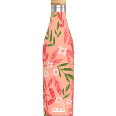 Imagen de SIGG Meridian Sumatra Flowers (0,5 L) botella térmica, de acero inoxidable, hermética para bebidas frías y calientes, cooperación con One Tree Planted
