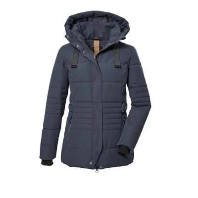 Imagen de G.I.G.A. DX Mujer Chaqueta acolchada con capucha y cremallera/chaqueta funcional aspecto de plumón GW 25 WMN QLTD JCKT, dunkel stahlblau, 40, 39930 000