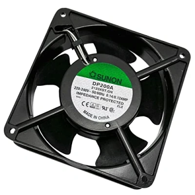 Imagen de Sunon DP200A2123XST Ventilador (120x120x38mm, CA 230V, 2700 U/min, 44dBA rodamiento de deslizamiento), Ordenador escritorio