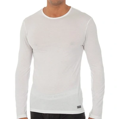 Imagen de Abanderado Camiseta de manga larga cuello redondo Térmico Termaltech Hombre x1, Blanco, XL