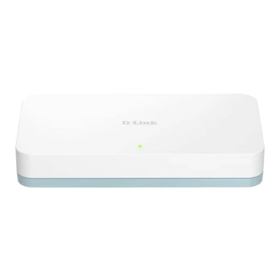 Imagen de D Link 8 Port 10/100/1000Mbps Gigabit Switch Conmutador de Red no administrado (Conmutador administrado, Bidireccional Completo (Full Duplex)) (Enchufe británico)