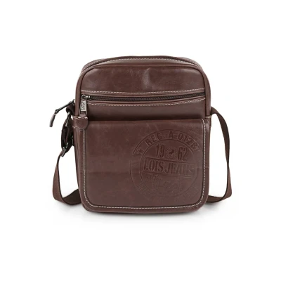 Imagen de Lois Bolso Hombre elegante y funcional Bolsitos para resistentes modernos Bolsos estilo casual, ideales el día a día, Marron