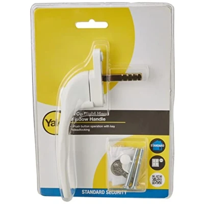 Imagen de Yale Pestillo Locks, PVCu, para el lado derecho de ventanas, color blanco