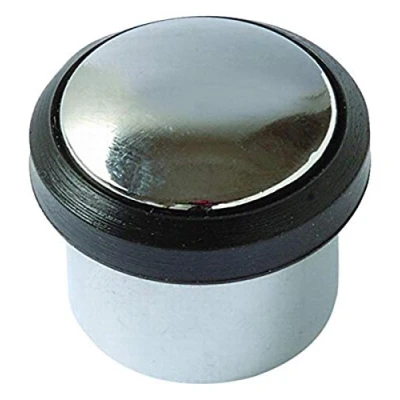 Imagen de Brinox B90150J Tope metálico con tornillo invisible, 2,6 x 2,2 cm, color cromado