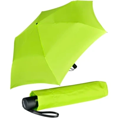 Imagen de Doppler Zero Magic Mini Paraguas de bolsillo para mujer (con cierre automático), color lima