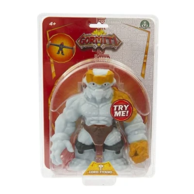 Imagen de GORMITI Alpha Lord Titano, Personajes Extensibles hasta 3 Veces su tamaño Alto, 14 cm, Serie 3, para niños a Partir de 4 años, GRA44200, Giochi Preziosi, Multicolor