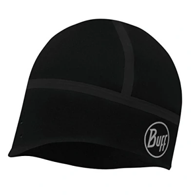 Imagen de Buff Windproof Gorro Solid Negro M/L, Unisex Adulto, Multicolor, Talla única