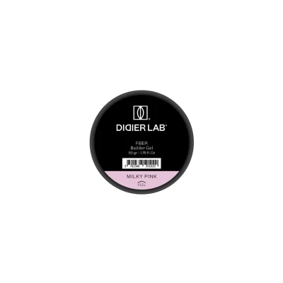 Imagen de DIDIER LAB Fiber Gel Constructor Uñas Autonivelante Milky Pink Sin HEMA Builder UV LED Ultra Resistente para Reparaciones y Extensiones Fácil de Aplicar 50g