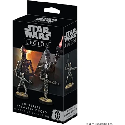 Imagen de Atomic Mass Games Star Wars Legion IG Series Assassin Droids Expansion Two Player Miniatures Battle Game Strategy Ages 14+ Average Playtime 3 Hours Made, Multicolor (SWL99)
