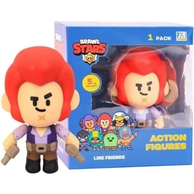 Imagen de Brawl Stars Colt Figura de acción Juguete Coleccionable 4.5 Pulgadas Alto P.M.I. Juguetes con Licencia Oficial Supercell Regalo para Videojuegos articulada