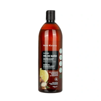 Imagen de Thader Pharma Gel de Baño con Aceite Argán, Coco y Macadamia Polifenoles ideal para piel sensible, 1000 ml