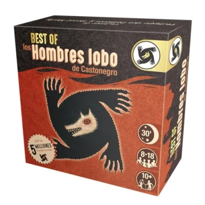 Imagen de Zygomatic Los Hombres Lobo De Castronegro: Best of Juego para Fiestas Roles Ocultos con Engaño y Deducción a Partir 10 Años 8 18 Jugadores 30 Minutos por Partida Español