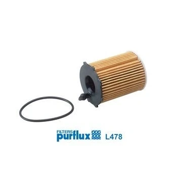 Imagen de PURFLUX L478 Filtro de aceite Cartucho filtrante FIAT: 500 Hatchback, Punto III 500L, ALFA ROMEO: MiTo