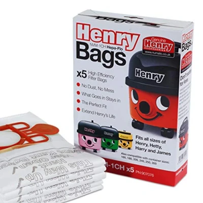 Imagen de Numatic Stofzakken henry hepa flo verp. 5 stuks NVM1CH