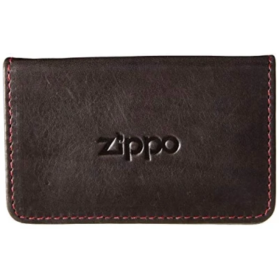 Imagen de Zippo Tarjetero de Piel para Hombre, Moca, 10 cm, Moderno