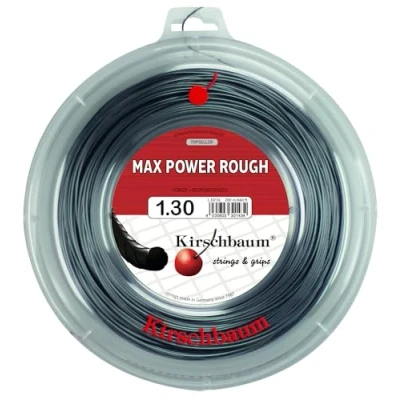 Imagen de Kirschbaum MAX Power Rough Bobina Cordaje de Tenis Gris
