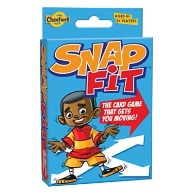 Imagen de Cheatwell Games Snap Fit, The Card Game That Gets You Moving