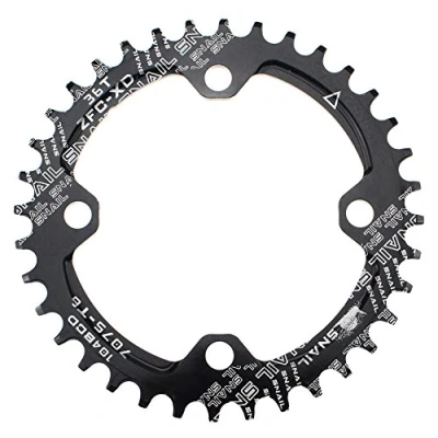 Imagen de CYSKY 36T Plato Estrecho Ancho 104 BCD Solo con Bicicleta 9 10 11 Velocidad para de Carretera montaña BMX MTB (36T)