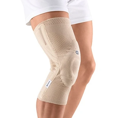 Imagen de Bauerfeind GenuTrain P3, Rodillera Estabilizadora para Problemas de Rótula, Derecha, Beige, Talla 6
